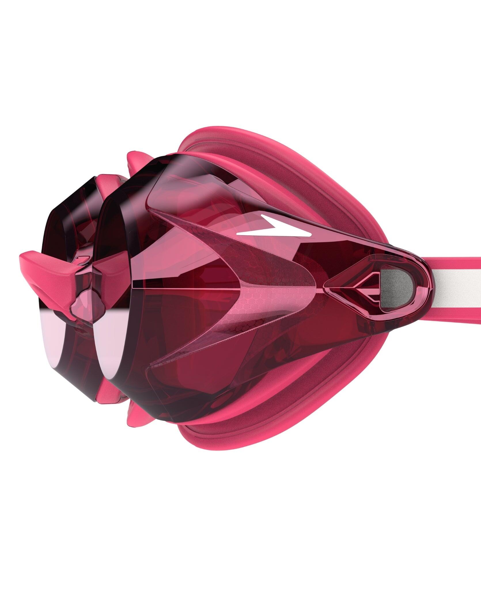 Speedo Limited Edition Vanquisher 3.0 Mirrored Women's Swim Goggle - Pink 3/4