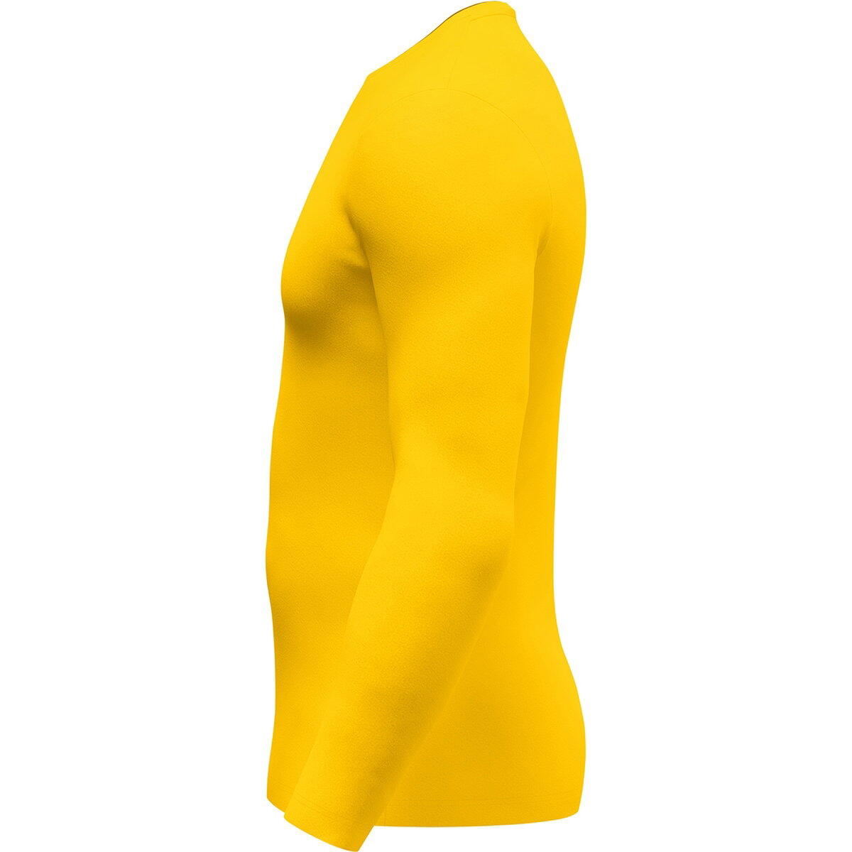 Longsleeve - Multisport - Heren - Bodyfit, Keep Dry, Gerecycled materiaal - Rood 4/5