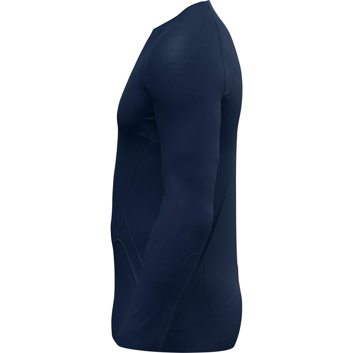 Longsleeve - Multisport - Heren - Lightweight - Bodyfit, Naadloos - Marine 4/4