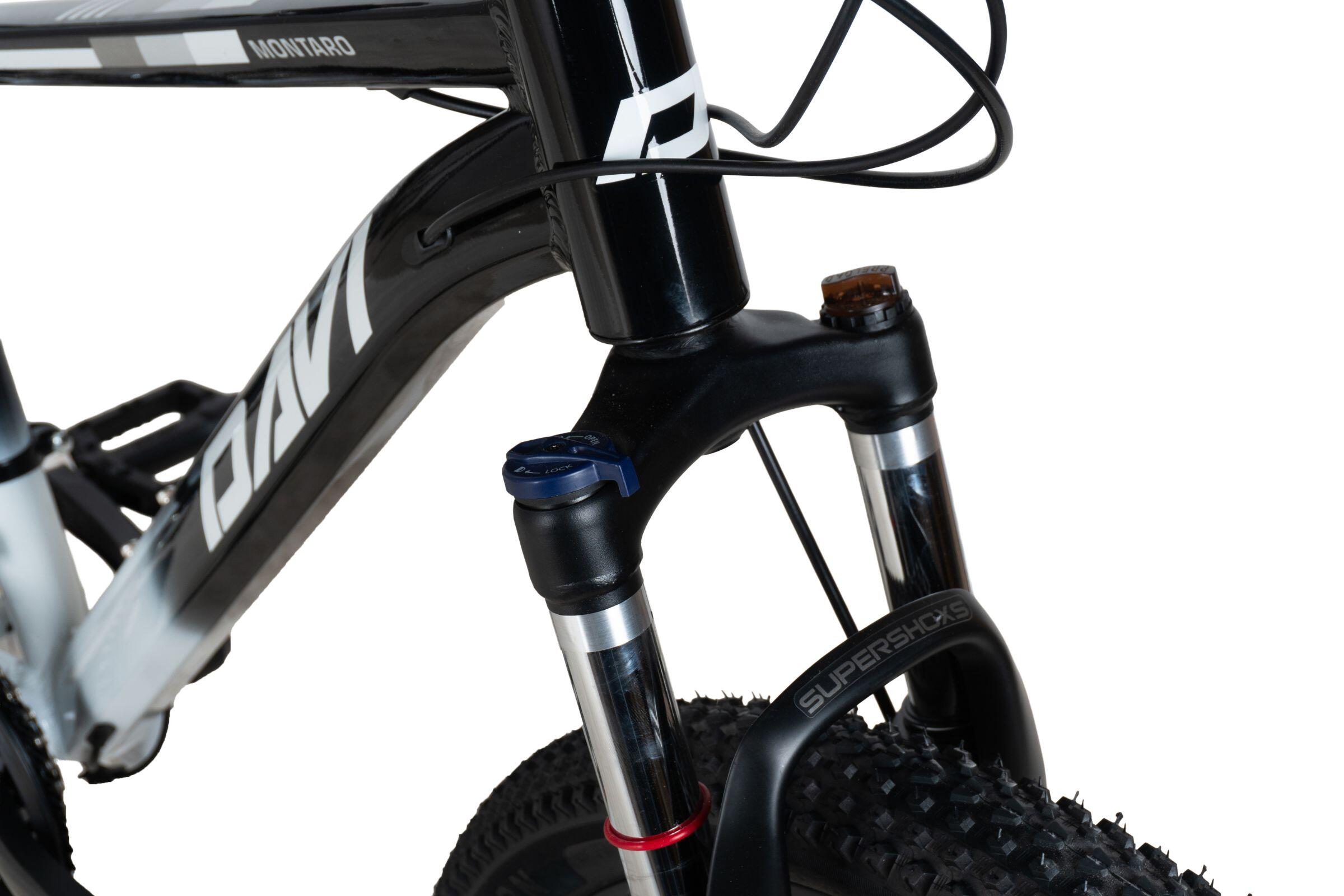 Mountain bike uomo 26 pollici telaio alluminio 13" 145-170 cm Davi Montaro Pro 6/12