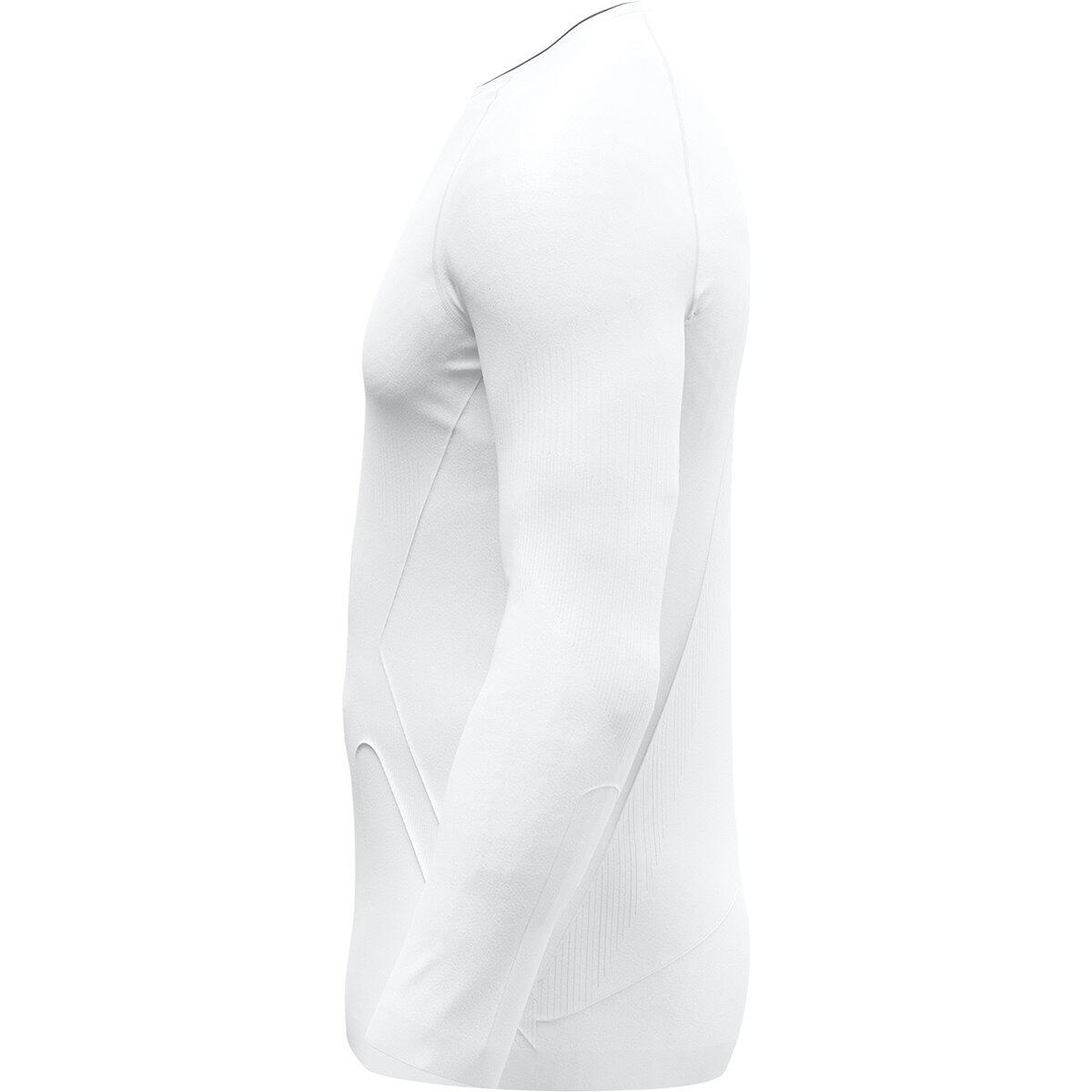 Maillot manches longues - Enfants - Bodyfit sans coutures - Blanc 4/4