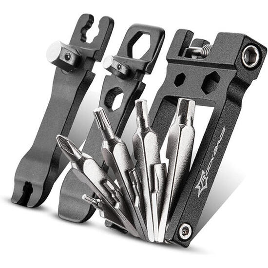 Fahrrad Multitool 20-in-1 Reparatur Set faltbar Edelstahl