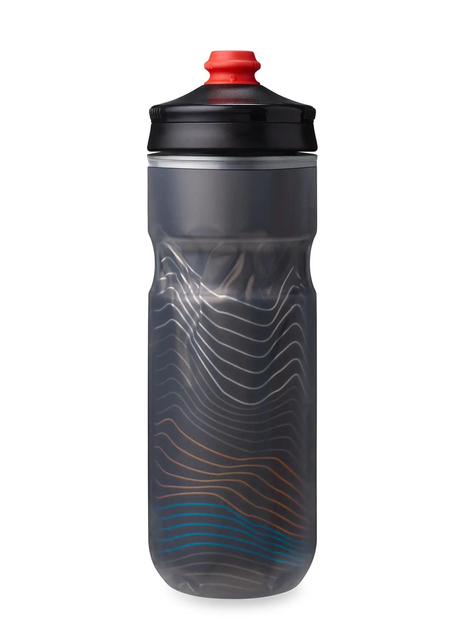 Bidon rowerowy HydraPak Polar Surge Ascent 20 Oz (0,591 l) - black 2/2
