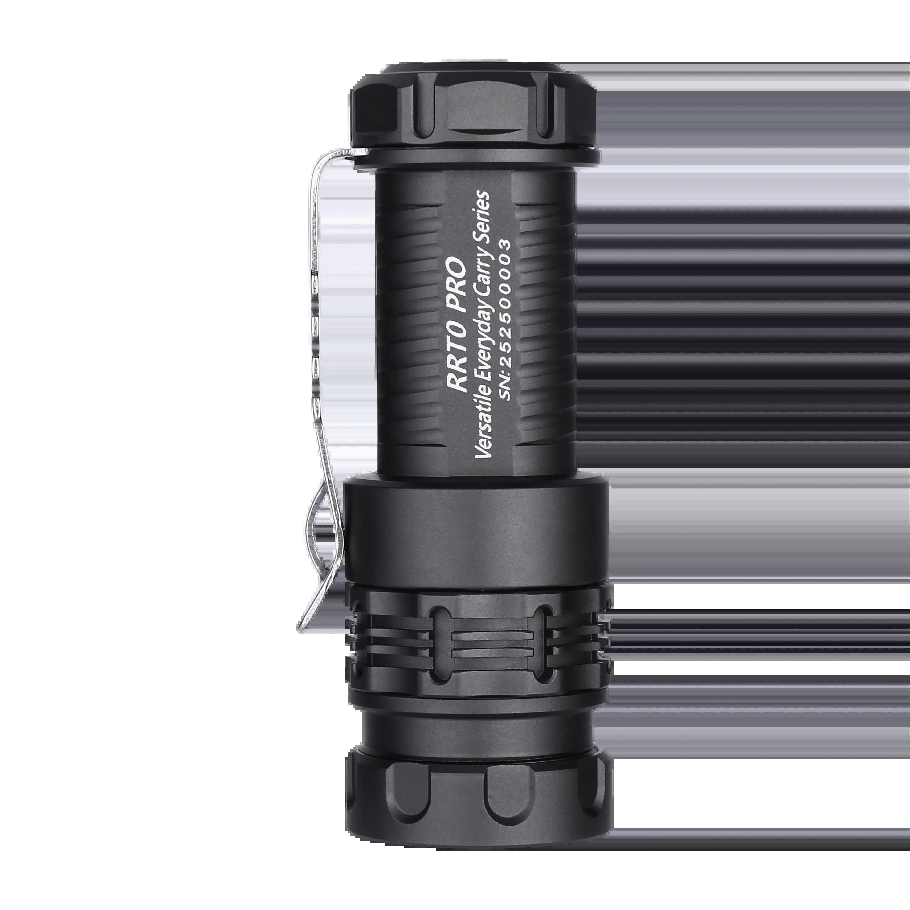 RRT0 PRO LED Small EDC Flashlight 1680 Lumens Rechargeable torch 3/15