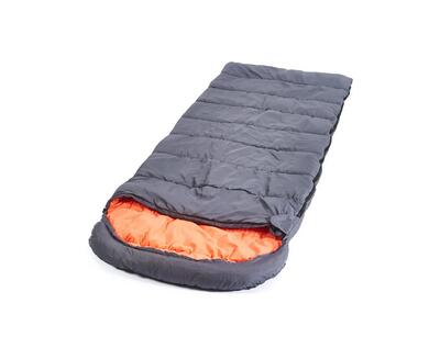 Mummieslaapzak camping met capuchon 3d-vulling - human comfort gomer
