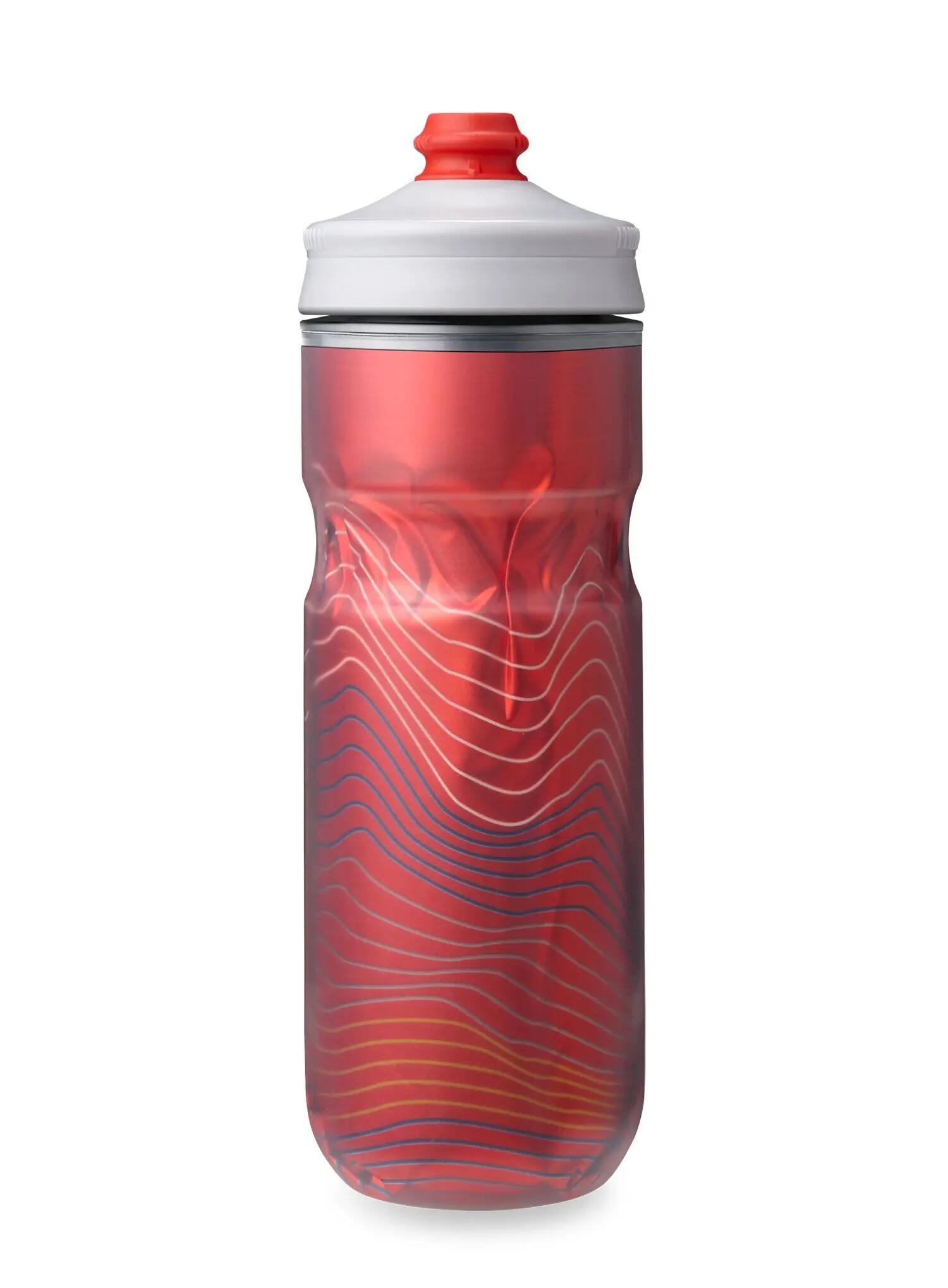 Bidon na rower HydraPak Polar Surge Ascent 20 Oz (0,591 l) - red 2/2