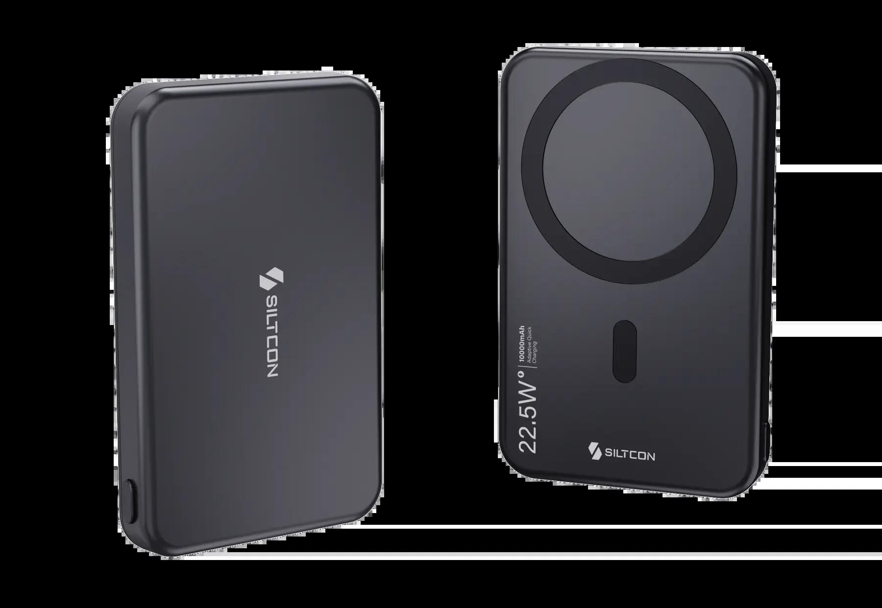 Siltcon Magnetische Draadloze Powerbank 10000mAh USB-C 22.5W 2/2