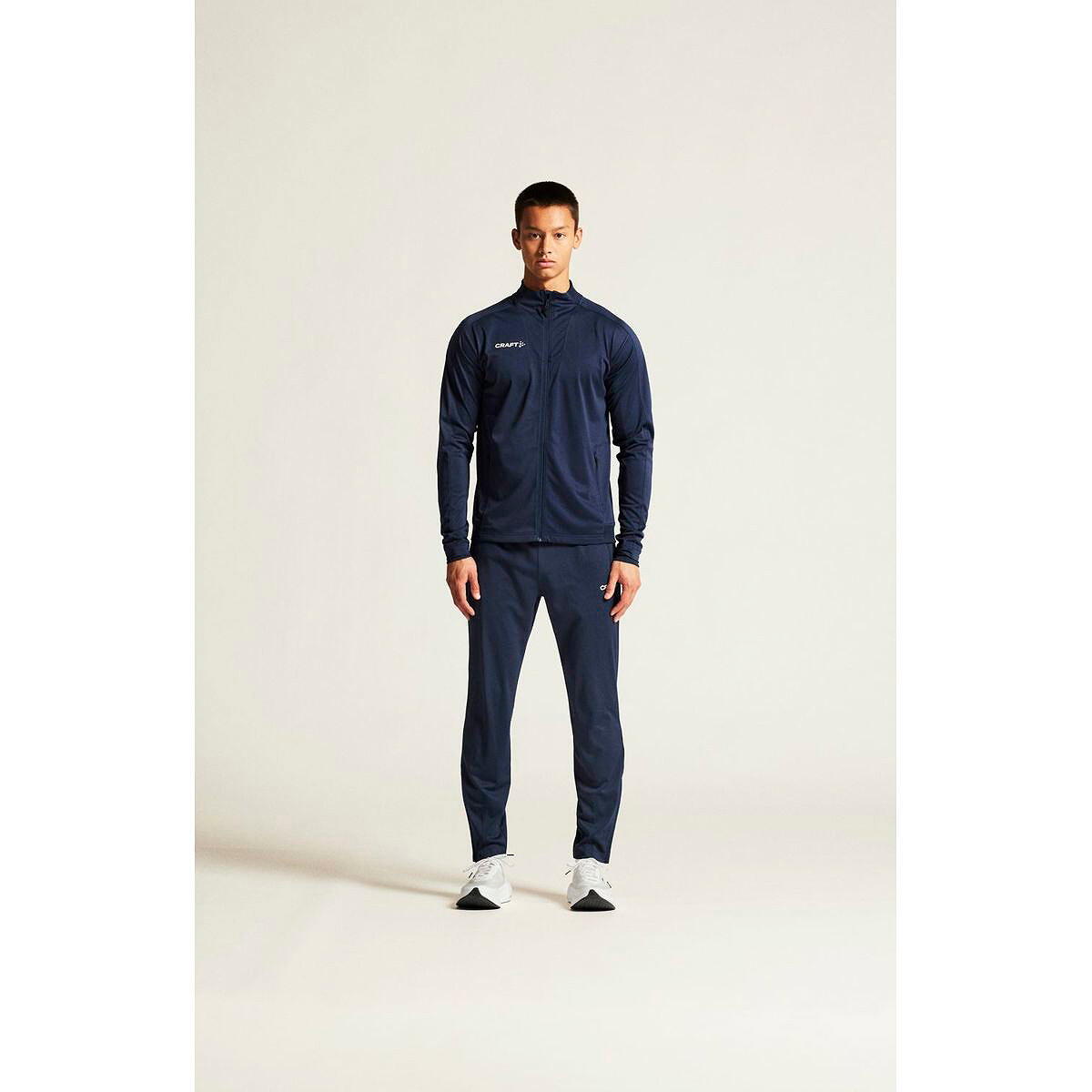 Veste d'entraînement - Enfants - Full Zip, Respirante - Evolve 2.0 - Marine 3/4
