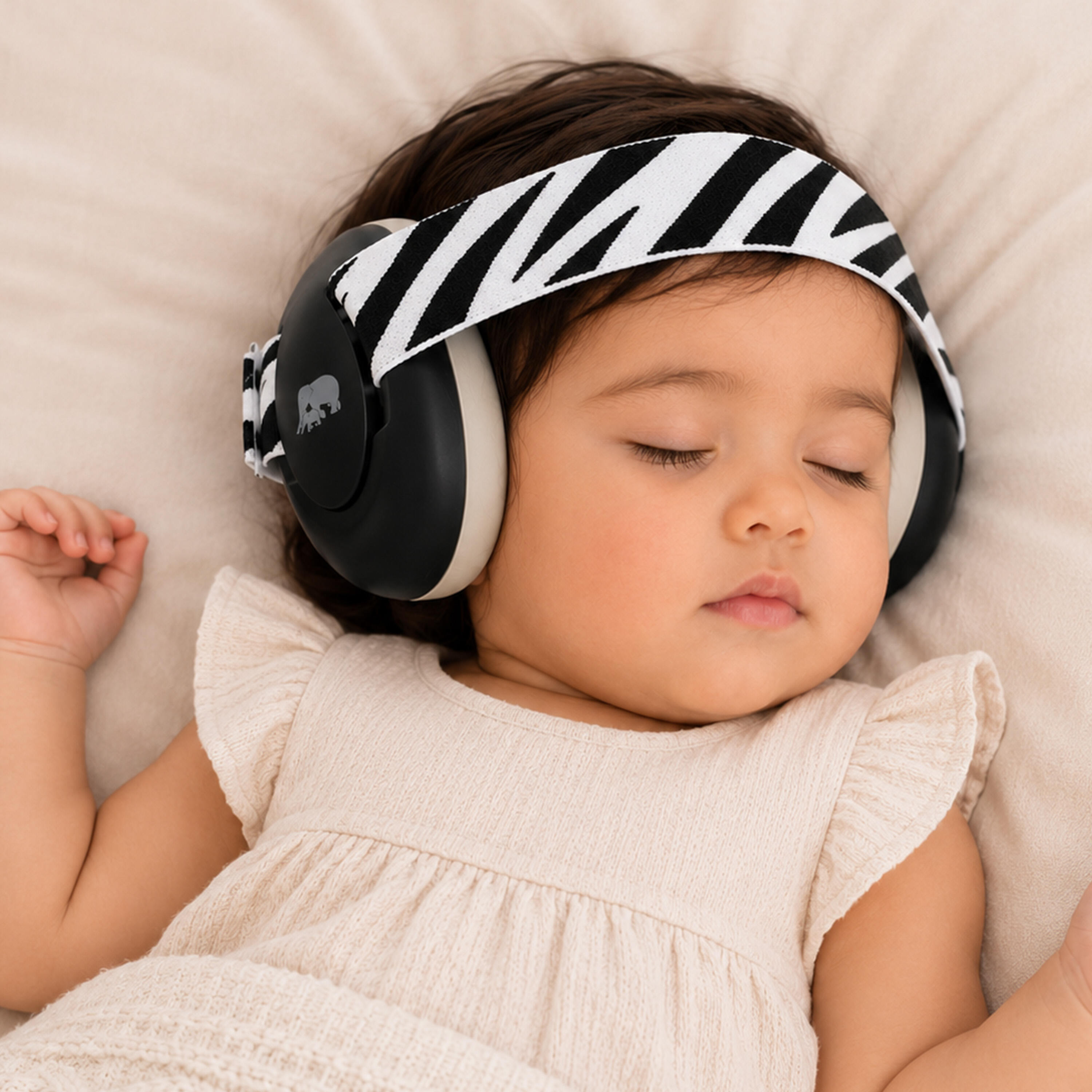 Deryan Baby Gehörschutz - Kapselgehörschutz - Schwarz 5/5