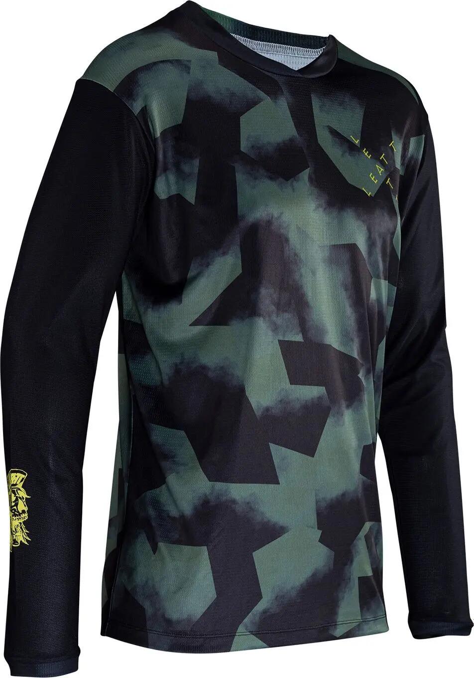 Maillot Manches Longues Leatt Gravity 3.0 Vert 3/6