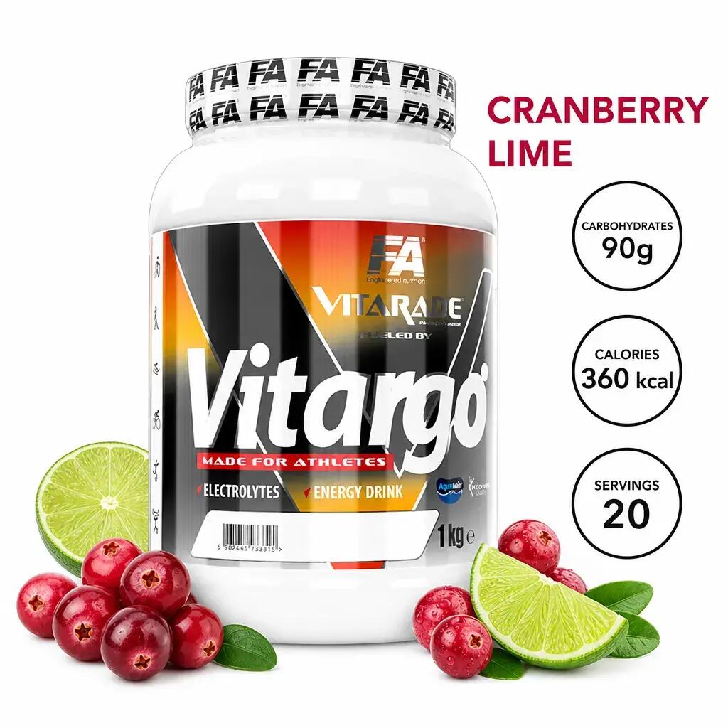 FA Nutrition Vitarade 1000g Cranberry Lime