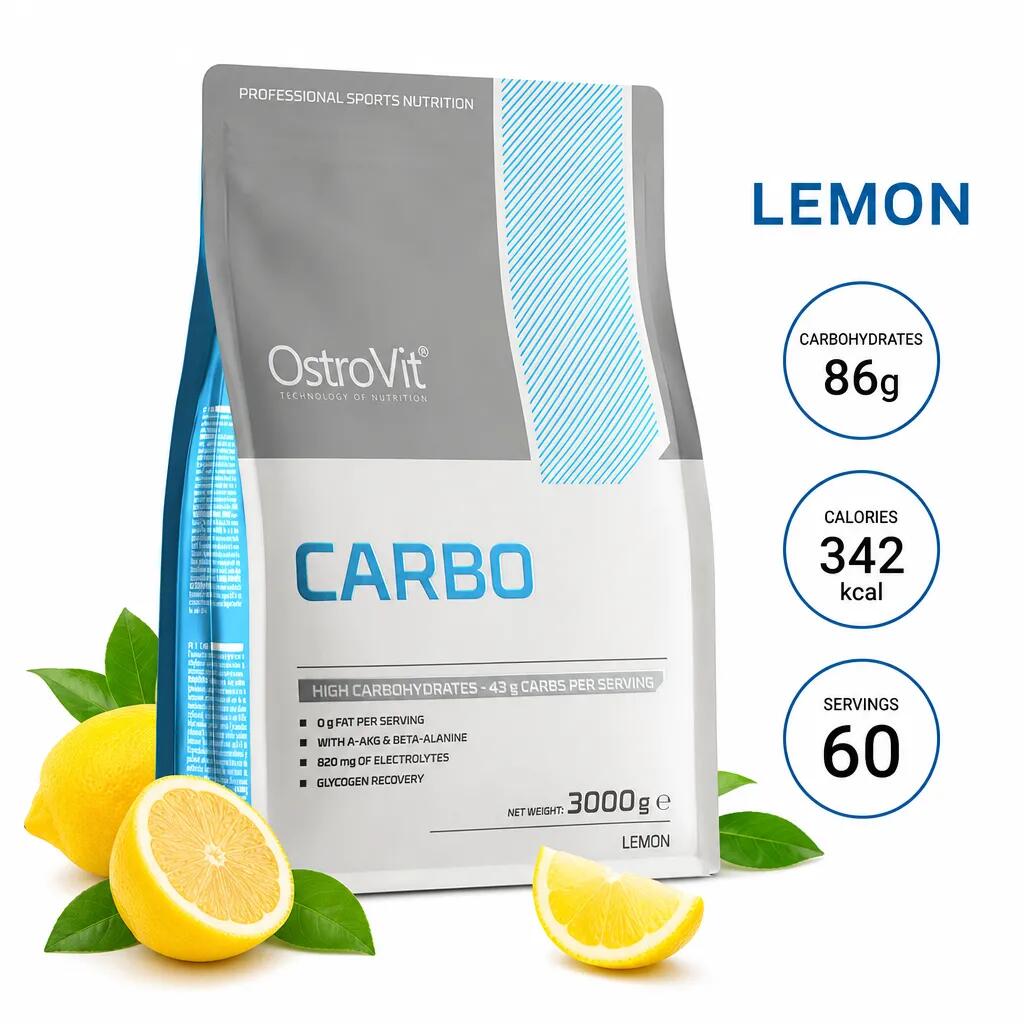 OstroVit Carbo 3000g Lemon