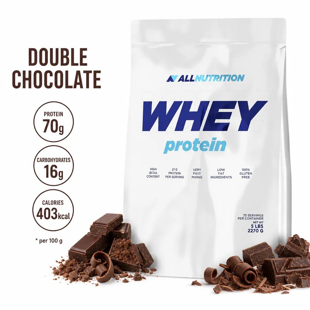 Allnutrition Whey Protein 2270g Double Chocolate