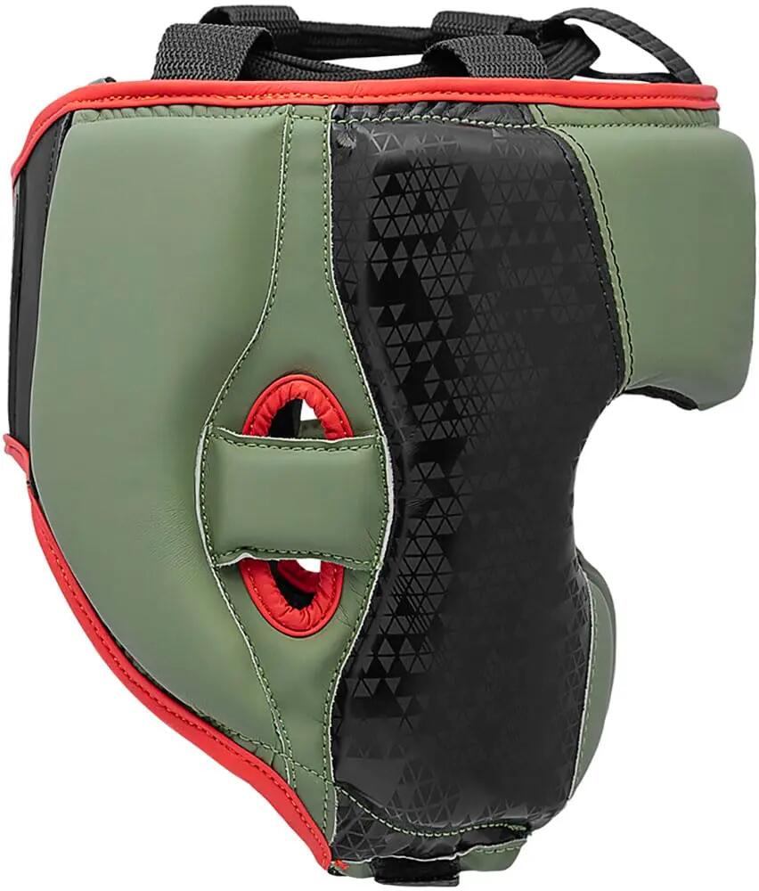 Adidas Combat 50 Sports Boxing Martial Arts Headguard, Combat 50 Training Headgear - Orbit Green/Black -  3