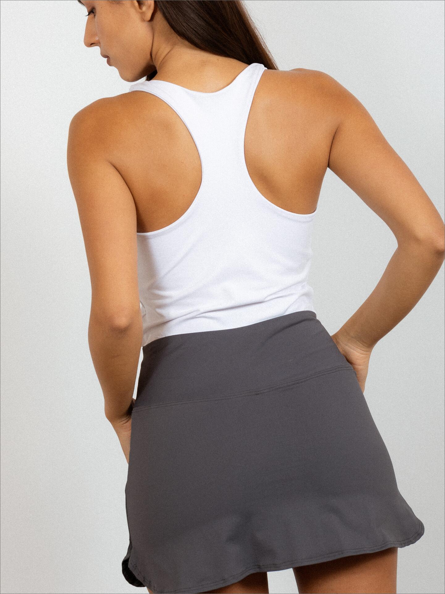 Top de pádel Pure white Mujer - Velocce 5/7