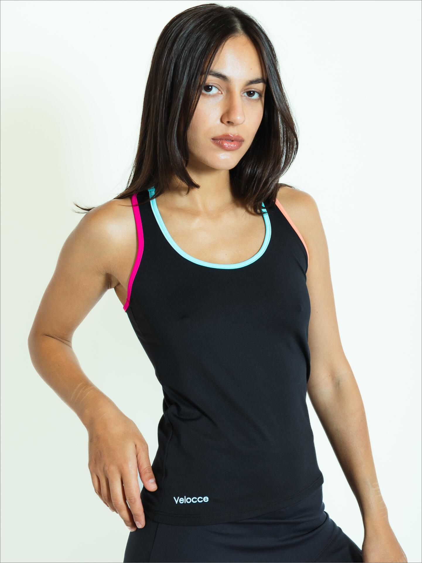 Maglietta da padel semibasica Donna - Velocce 4/7