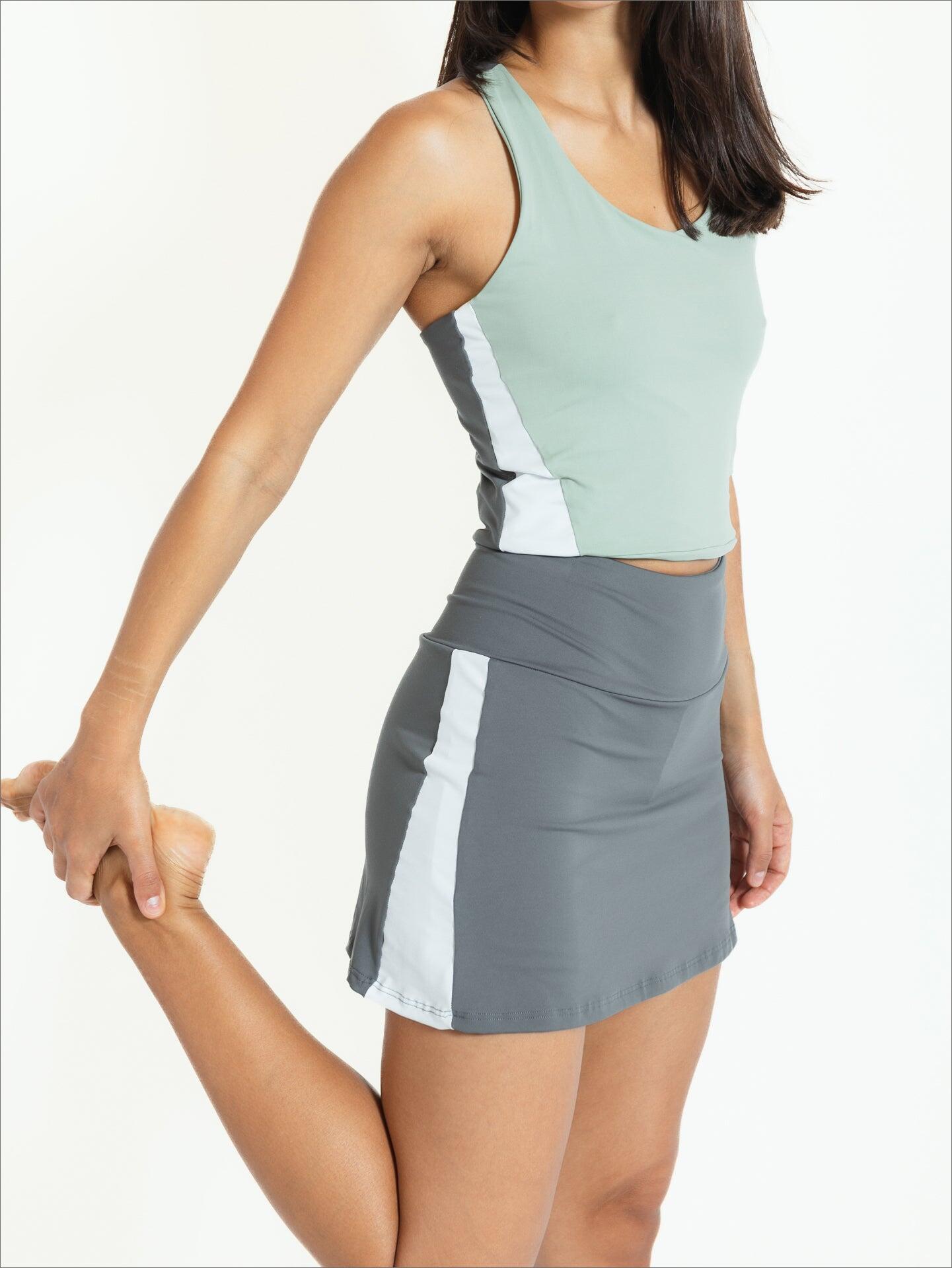 Top de pádel combinado Matcha Mujer - Velocce 3/7