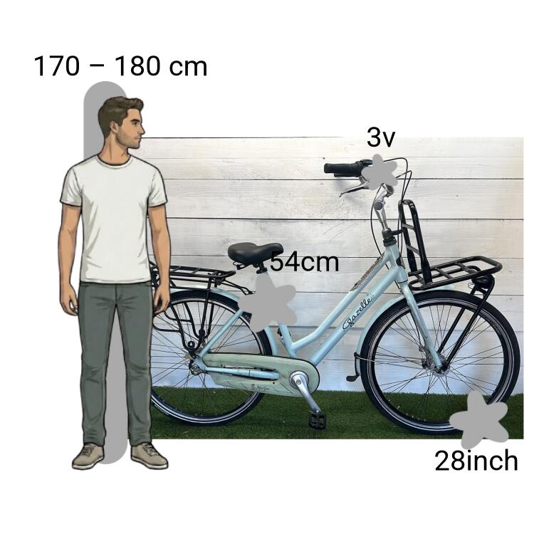 Bicicletta usata Gazelle Miss Grace 2/4