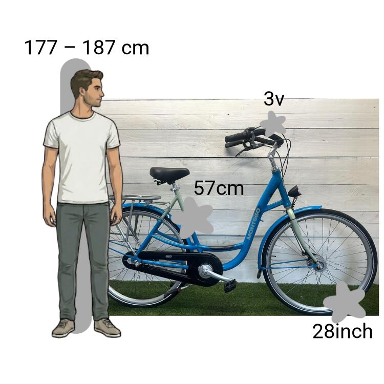 Tweedehands Montego Moederfiets 2/4