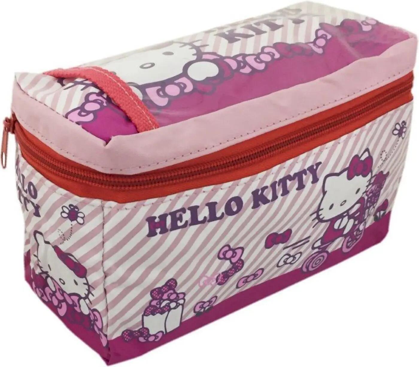 Bike Fashion Lenkertasche Hello Kitty pink, mit Motiv, 180x100x80mm 3/7
