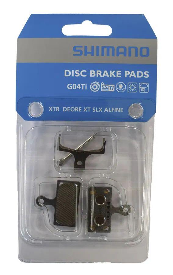 Jeu de plaquette de frein vélo Shimano G04TI XTR/XT/SLX/DEORE/Alfine 6/7