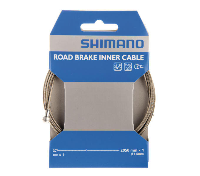 Shimano Bremskabel Edelstahl 2050mm für Rennräder 4/7