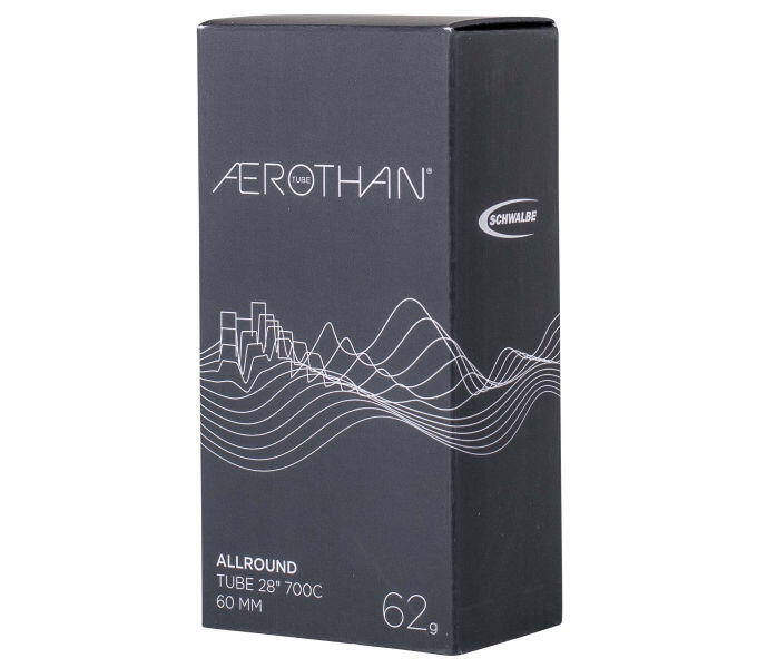 Schwalbe Schlauch AEROTHAN 37-50/622, SV17E, TPU, L=60mm, Allround/Gravel 4/7