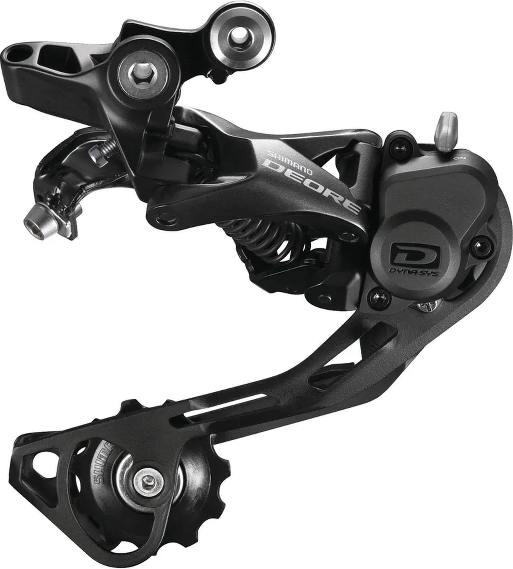 パーツ SHIMANO DEORE rd m6000 Shimano Deore RD-M6000 Achterderailleur 10 Versnellingen Zwart