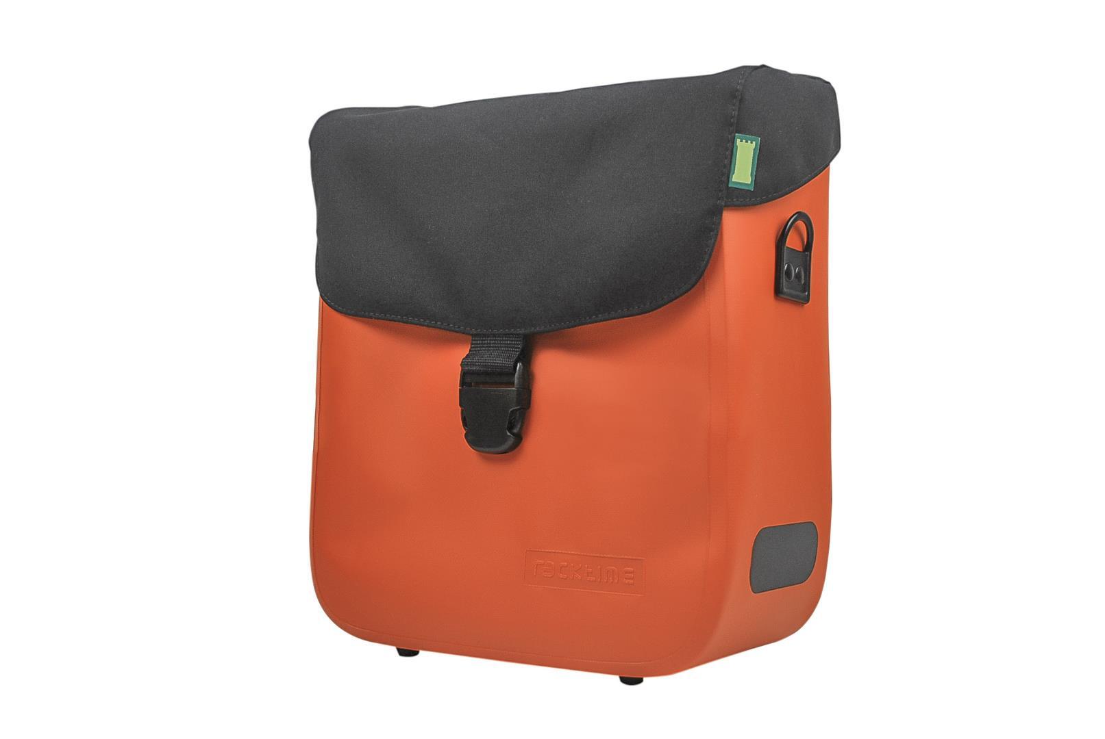 Racktime Tommy torba pojedyncza 15 l LavaOrange/Onyx Black 6/7