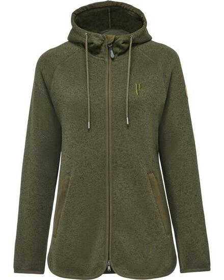 Damen Strickfleecejacke Visby 2.0