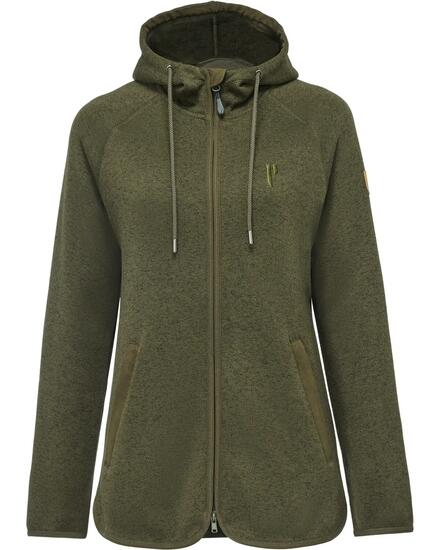 Damen Strickfleecejacke Visby 2.0