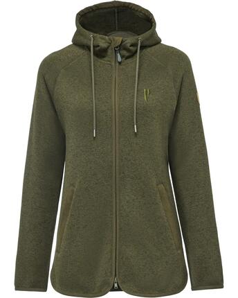 Damen Strickfleecejacke Visby 2.0