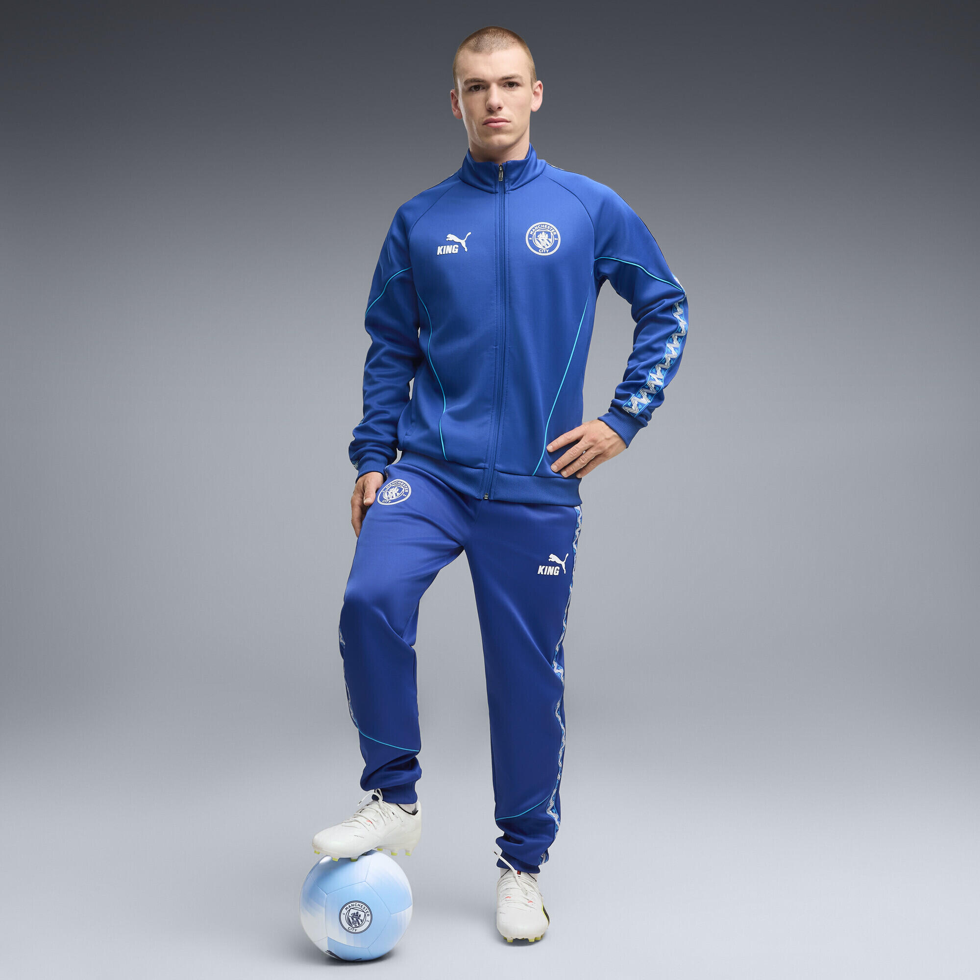 Męska bluza dresowa Manchester City KING Anthem PUMA 4/5