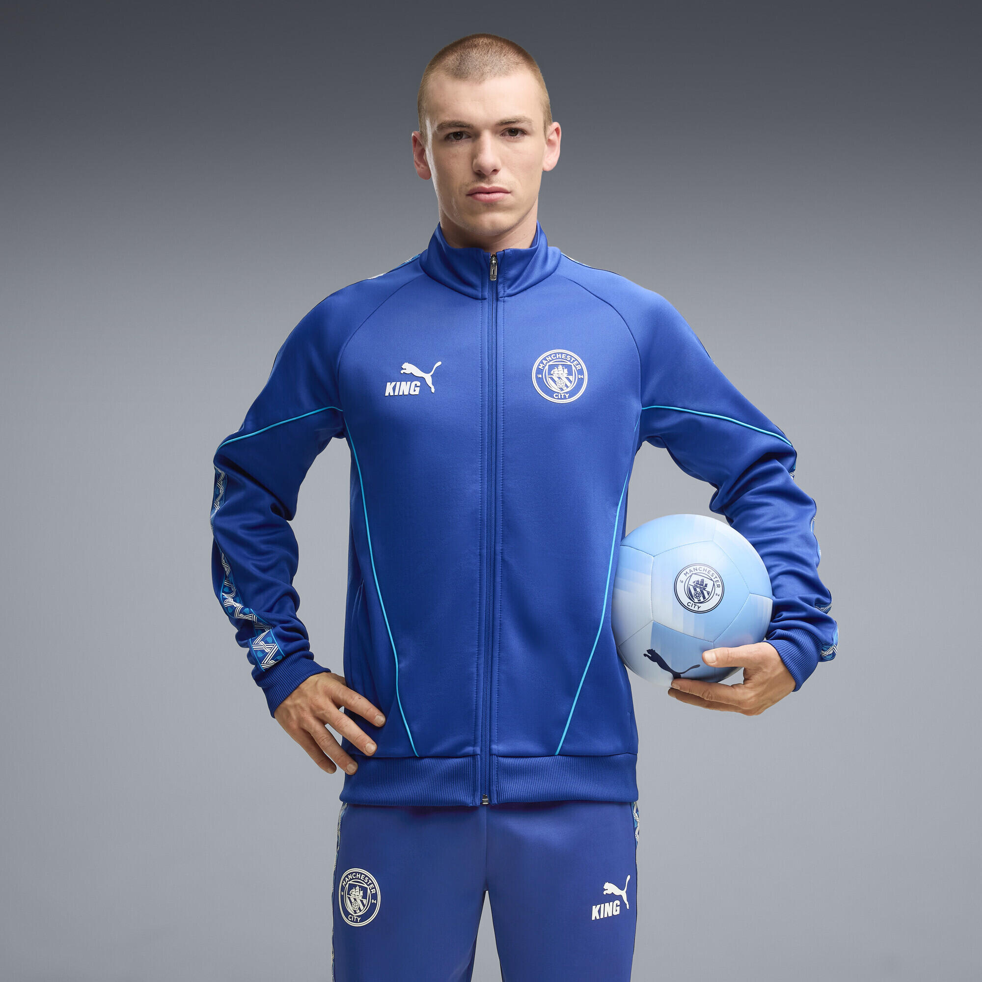 Męska bluza dresowa Manchester City KING Anthem PUMA 2/5
