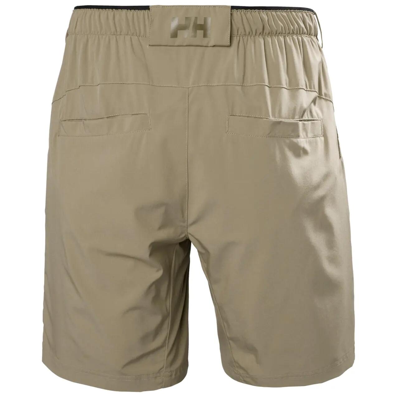 Bermudas Beige Helly Hansen Sirocco Shorts 9 Pebble Elásticas y Ligeras 6/6