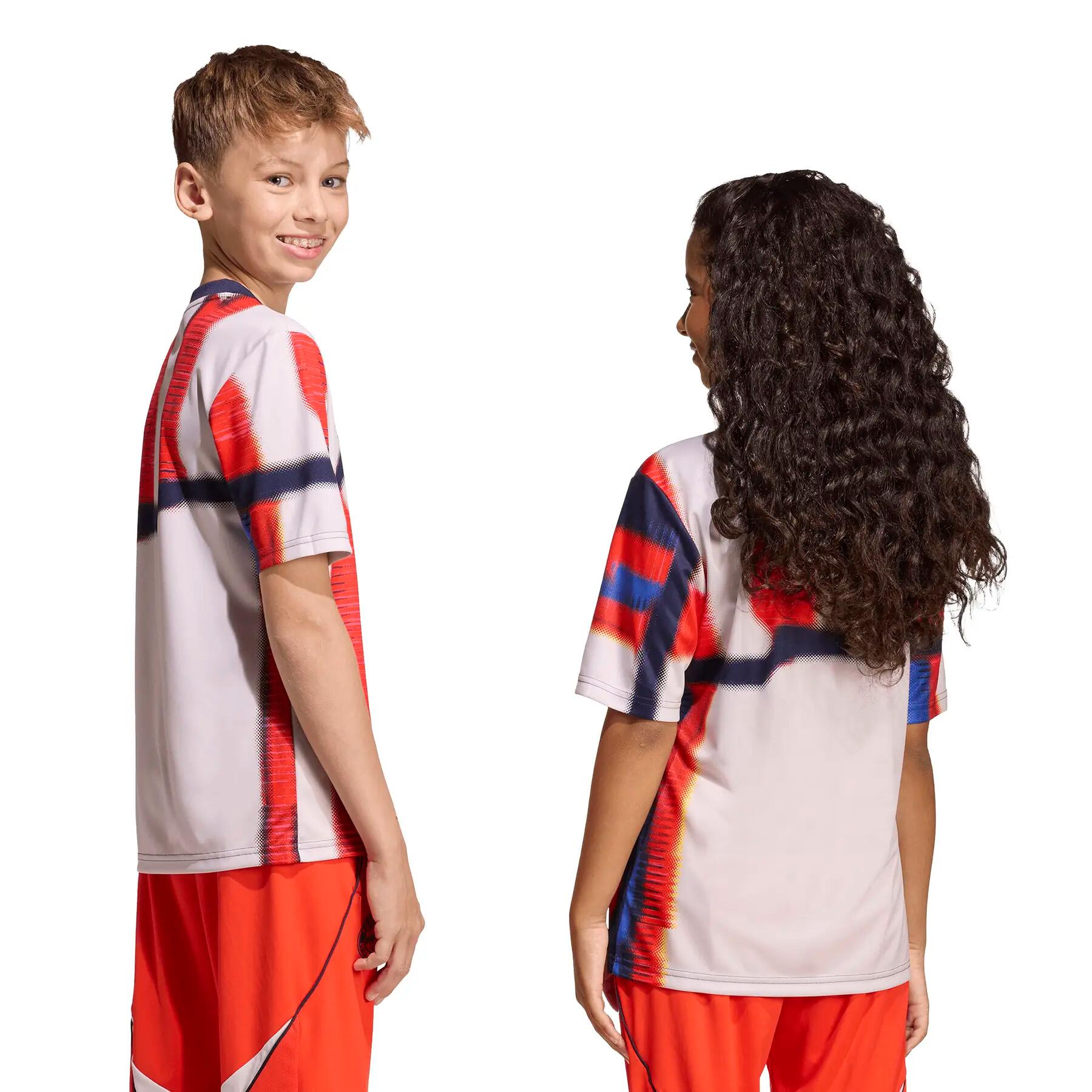 FC Bayern München SS26 Pre-Match Voetbalshirt Kids 7/7
