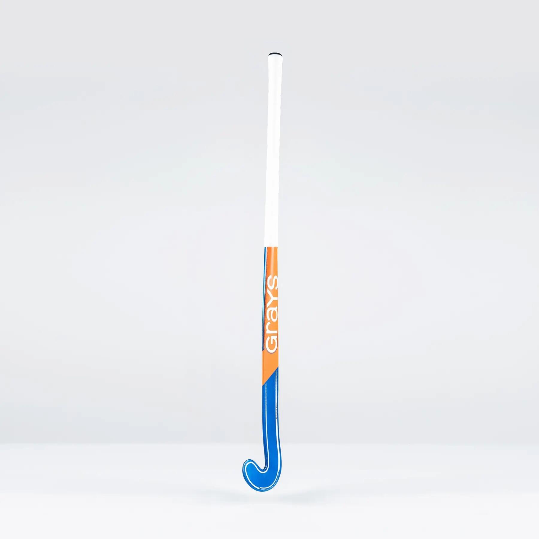 Grays JB6GXi Jumbow Indoor Senior Zaalhockeystick Blauw/Oranje/Zilver 4/6