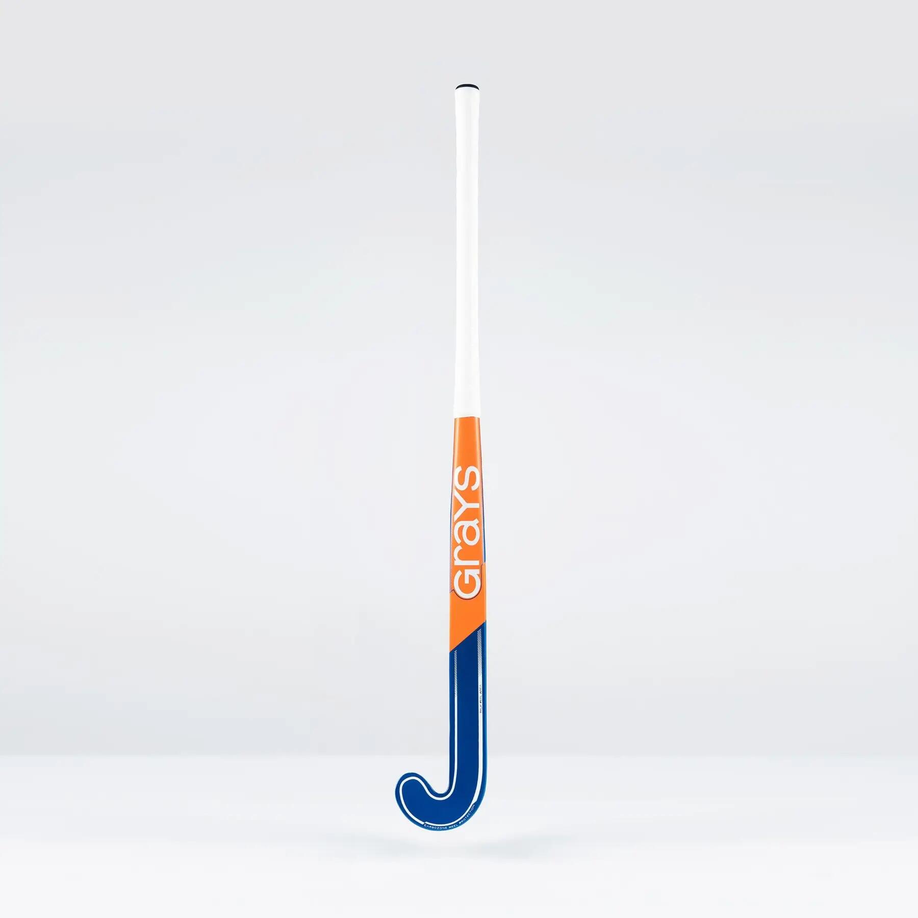 Grays JB6GXi Jumbow Indoor Senior Zaalhockeystick Blauw/Oranje/Zilver 3/6