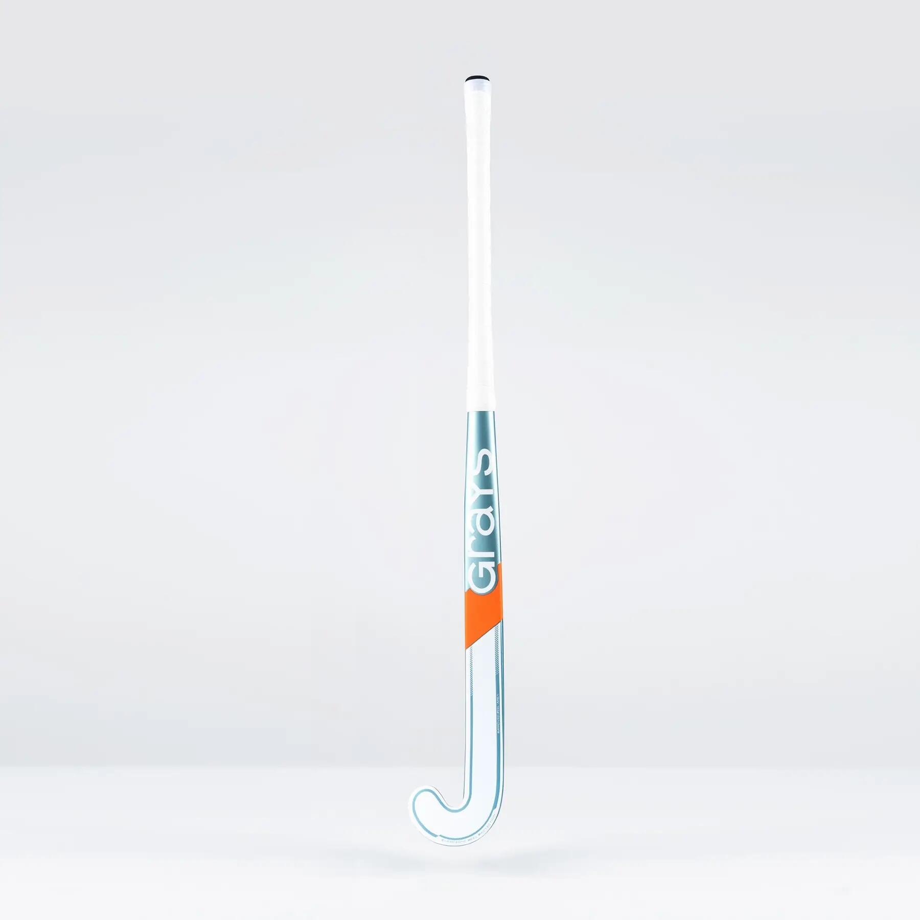 Grays JB6Xi Jumbow Senior Hockeystick Oceaanblauw/Zilver 3/6