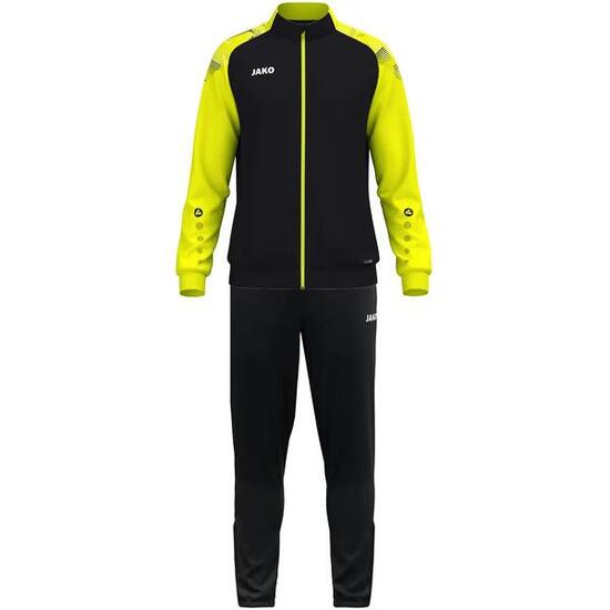 Survêtement - Football - Hommes - Sonic - Léger, Respirant - Noir/Jaune Fluo