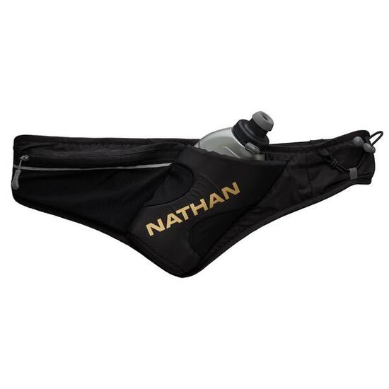 Nathan Ceinture Porte-Bidon Peak – Taille Unique, Noir / Or