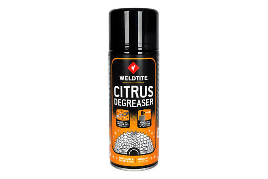 Sgrassatore per trasmissioni di biciclette Weldtite Dirtwash Citrus