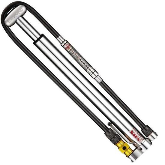 Lezyne Micro Floor Drive HPG Voetpomp (Max 160 psi / 11 bar) Silver
