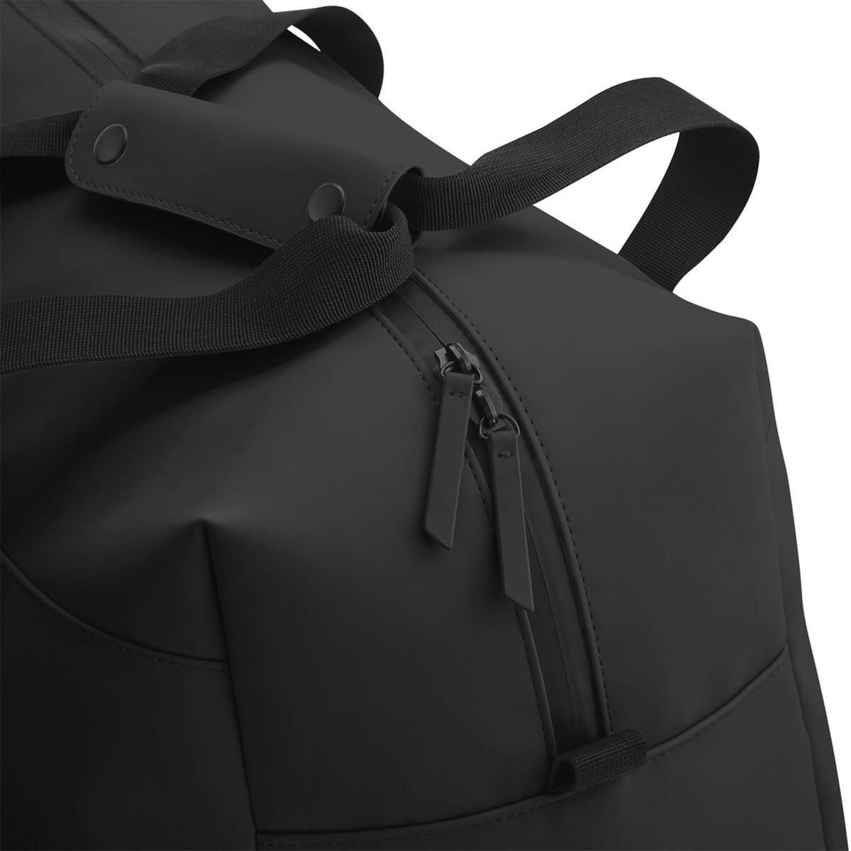Sac de voyage en polyuréthane mat Sac de voyage en polyuréthane mat - Black 2/3