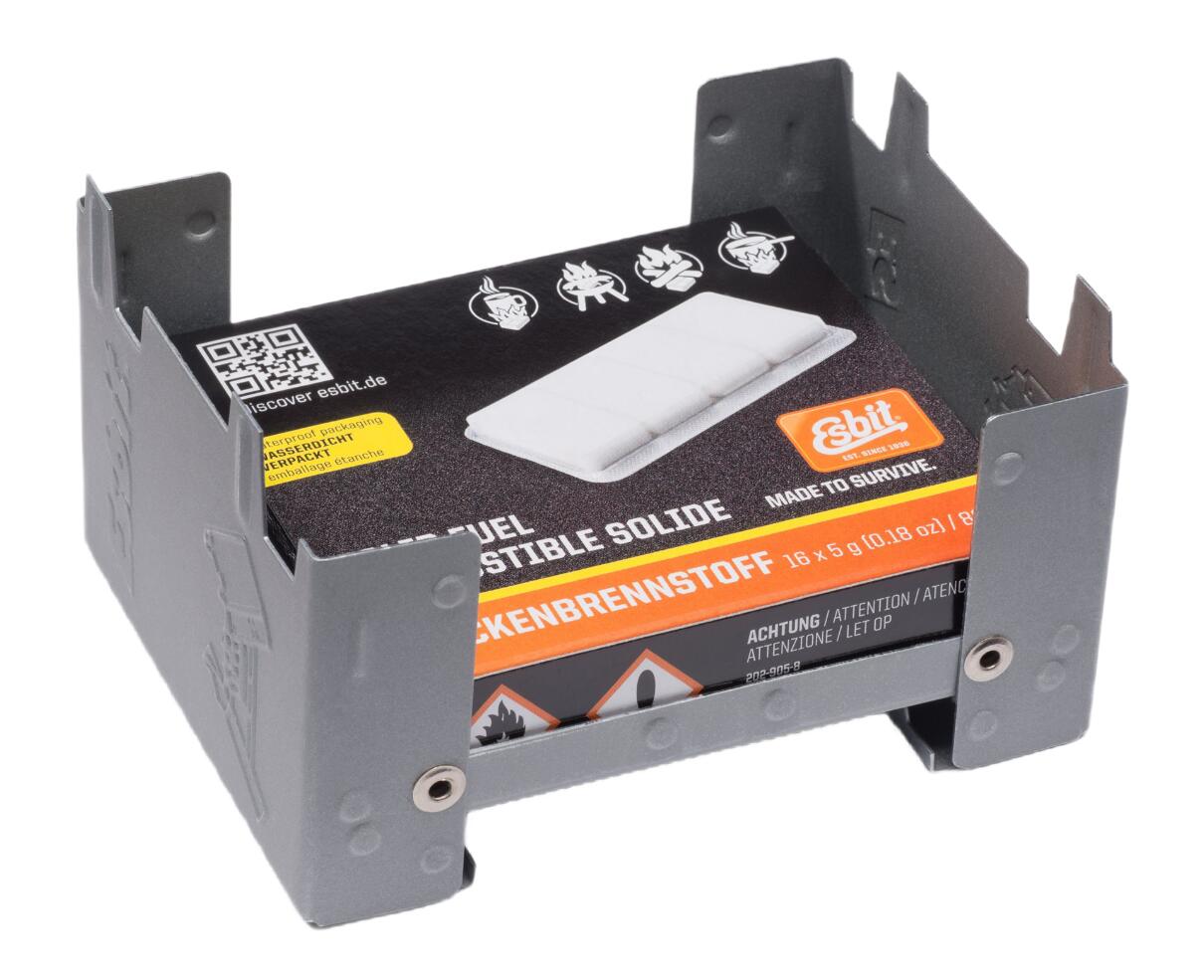 Pocket Stove S (Incl. Brandstof) Outdoor brander accessoires zilver 2/6