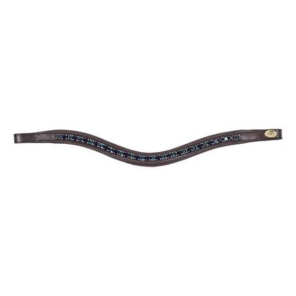 Frontal pour cheval HFI Padded Wave + Strass