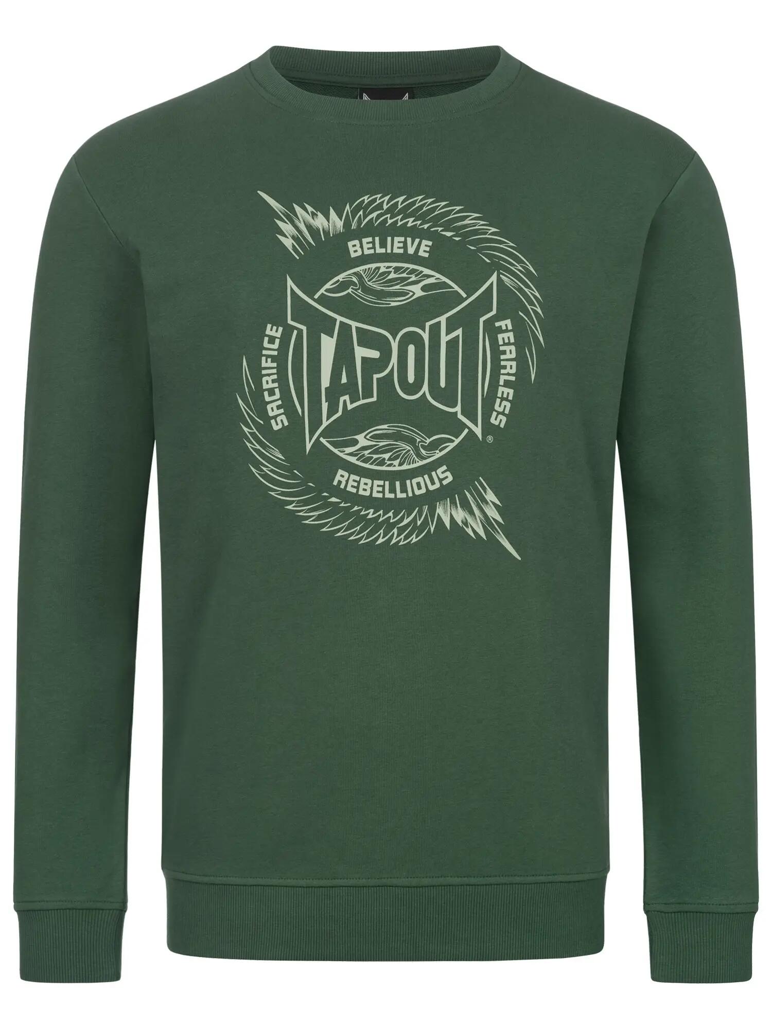 TAPOUT Heren sweatshirt met ronde hals regular fit GEEST ZWEET 2/5