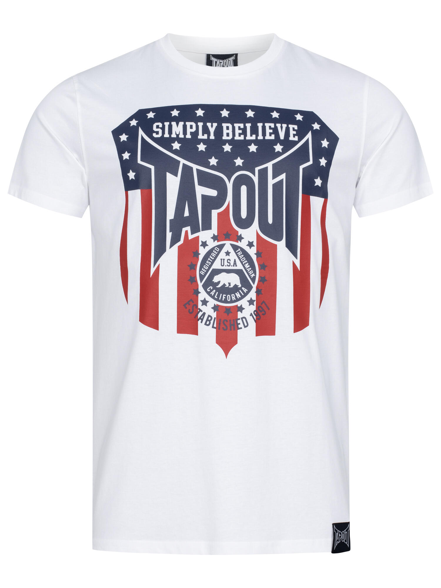 TAPOUT Herren T-Shirt normale Passform TAPERICANO 2/5