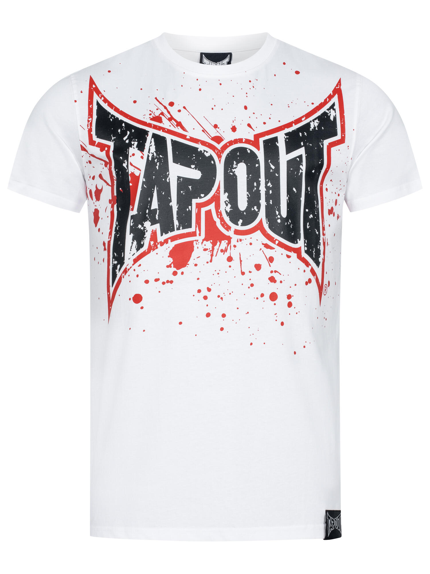 TAPOUT Heren-T-shirt normale pasvorm SPATTEN 2/5