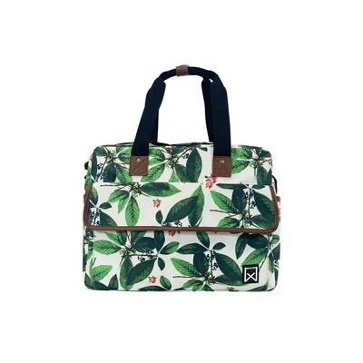 Fietstas willex shopper leaves